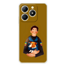 Чехол с принтом для RealMe Note 70 (ЗСУ Патрон)