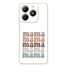 Чехлы для мамы на RealMe Note 70 (Мама коллаж)