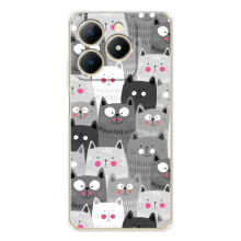 Чехол с милыми котиками на исправлено – Коллаж с котами