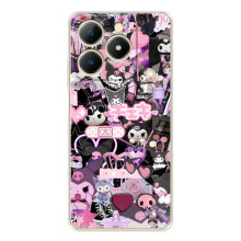 Чохол з кроликом Куромі на RealMe Note 70 – Колаж Куромі