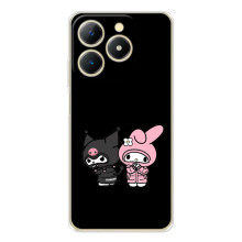 Чохол з кроликом Куромі на RealMe Note 70 – Куромі і Мелоді