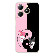 Чохол з кроликом Куромі на RealMe Note 70 – Куромі Інь Янь