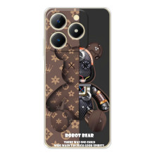 Чехол с брендом Луи Витон на исправлено – Мишка робот