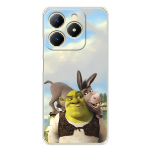 Чохол з мультфільмом Шрек на RealMe Note 70