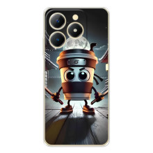 Чехол с мемом Тралалело тралала на RealMe Note 70 – Капучино асасино