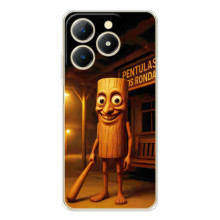 Чехол с мемом Тралалело тралала на RealMe Note 70