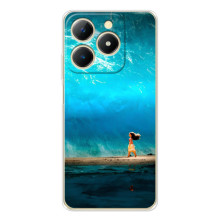 Чехол с мультфильмом Моана RealMe Note 70 (Моана)