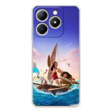 Чехол с мультфильмом Моана RealMe Note 70 (Моана и Мауи)