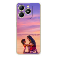 Чехол с мультфильмом Моана RealMe Note 70 (Моана и Симеа)