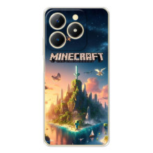 Чехол с картинками Майнкрафт для исправлено (Лого Майнкрафт)