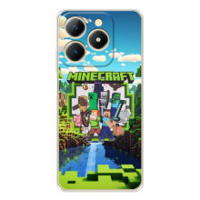 Чехол с картинками Майнкрафт для исправлено (Майнкрафт фон)