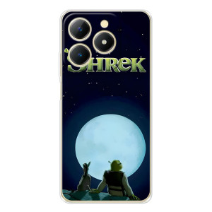 Печатный чехол с принтом Шрек для RealMe Note 70 – Shrek