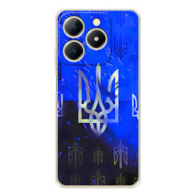 Чехол с украинским гербом на RealMe Note 70