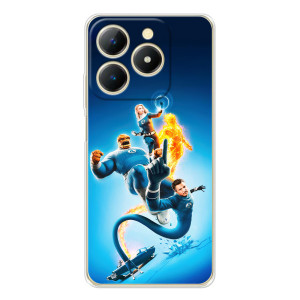 Чохол з принтом Фантастична четвірка для RealMe Note 70