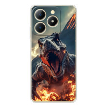 Чехол с картинкой «Хищники» для RealMe Note 70 (Динозавр)