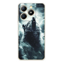 Чехол с картинкой «Хищники» для RealMe Note 70 (Волк)
