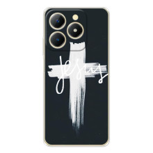 Чехлы для Реалми Ноты 70 (Крест Иисуса) (Jesus)