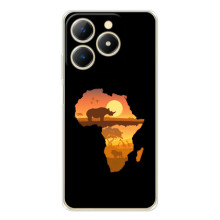 Летний Чехол на RealMe Note 70 – Карта