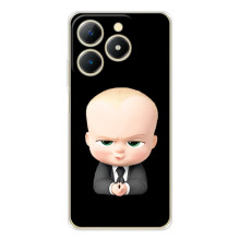 Мультяшный принт на Чехол для Реалми Ноты 70 (Бос)