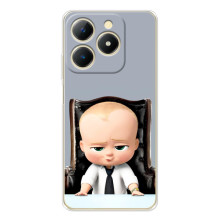 Мультяшный принт на Чехол для Реалми Ноты 70 (BOSS)