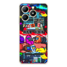 Чехол "Амонг Ас" для Реалми Ноты 70 – Команда 2