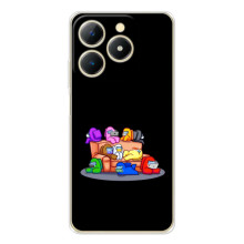 Чехол "Амонг Ас" для Реалми Ноты 70 – Команда