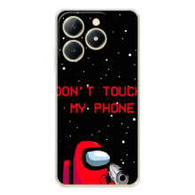 Чехол "Амонг Ас" для Реалми Ноты 70 – С пистолетом