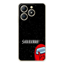 Чехол "Амонг Ас" для Реалми Ноты 70 – SHHHHH