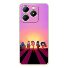 Силиконовый Чехол на RealMe Note 70 с картинкой Brawl Stars