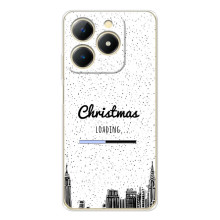 Рождественские, Праздничные Чехлы для РеАлМe Нота 70 (Рождество загружается)