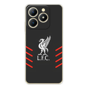Силиконовые Чехлы принт Футбол на RealMe Note 70 – Эмблема Liverpool