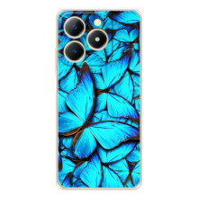 Силиконовый бампер с картинкой животных для RealMe Note 70