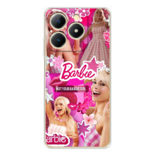 Силиконовый Чехол Барби Фильм на RealMe Note 70 (Барби)
