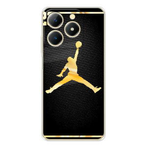 Силиконовый Чехол Nike Air Jordan на Реалми Ноты 70 – Джордан 23