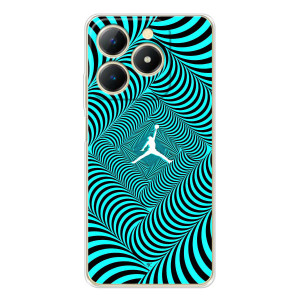 Силиконовый Чехол Nike Air Jordan на Реалми Ноты 70 – Jordan