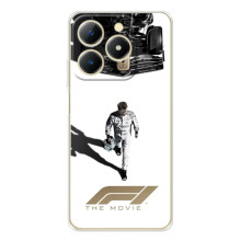 Чехол с прнтом Формула 1 на RealMe Note 70 – Логотип Ф1