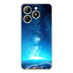 Чехлы КОСМОС для Realme Note 70T – Млечный путь
