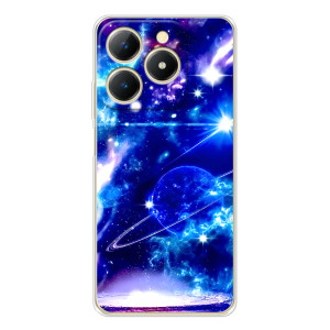 Чехлы КОСМОС для Realme Note 70T – Яркий космос
