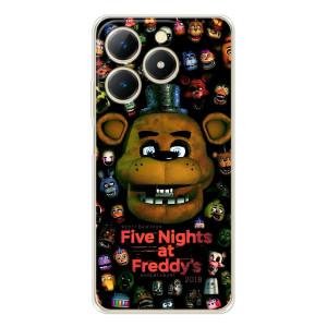 Чехлы Пять ночей с Фредди для Реалми Ноут 70Т (Freddy)