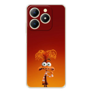 Чехол Головоломка для Realme Note 70T - (AlphaPrint) (Тревожность)
