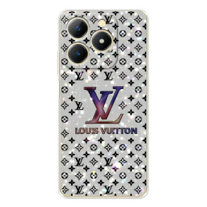 Чохол Стиль Louis Vuitton на Realme Note 70T (Яскравий LV)