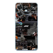 Чехол Формула1 на Realme Note 70T – Коллаж Ф1