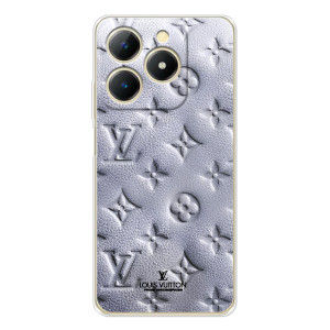 Текстурний Чохол Louis Vuitton для Реалмі Ноут 70Т (Білий ЛВ)