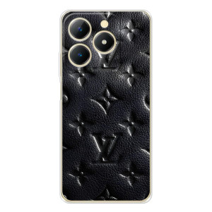 Текстурний Чохол Louis Vuitton для Реалмі Ноут 70Т (Чорний ЛВ)
