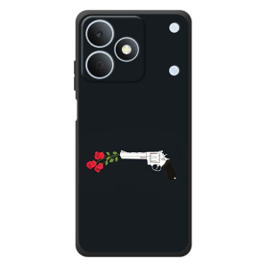 Чехлы (ART) Цветы на RealMe Note 80 (VPrint)