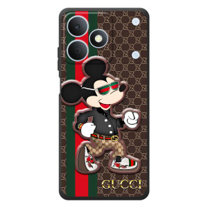 Чехлы Бренд GUCCI для RealMe Note 80 – Маус Гуччи