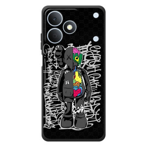 Чохли для RealMe Note 80 - Bearbrick Louis Vuitton (PREMIUMPrint)