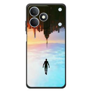 Чохол з людиною павуком для RealMe Note 80 - (AlphaPrint)