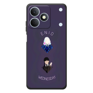 Чохли Венсдей на RealMe Note 80 Уенсдей (AlphaPrint)