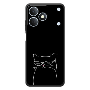 Чохол з малюнком кіт на RealMe Note 80